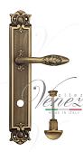 Дверная ручка Venezia на планке PL97 мод. Casanova (мат. бронза) сантехническая