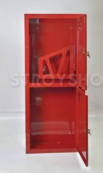 Шкаф пожарный ШПК-320ВЗК встраиваемый закрытый красный